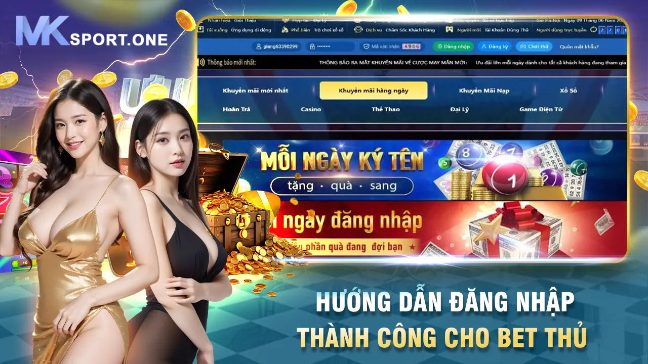 Hướng dẫn đăng nhập thành công cho bet thủ